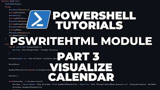 PowerShell Tutorials : PSWriteHTML - Part 3 - Create Web Calendars