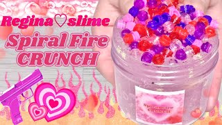 Regina♡slime-December restock-💗Spiral Fire CRUNCH🔥守りたいの、守らせてよね【スライムレビュー】