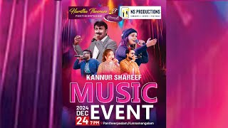 LIVE | KANNUR SHAREEF MUSIC EVENT | Organized by Haritatheeram Pandeerpadam