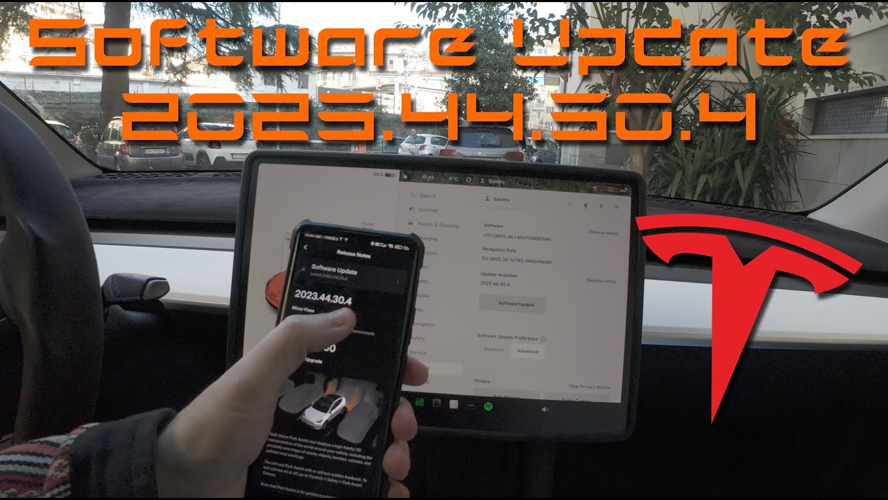 Tesla Holiday Software Update 2023.44.30.4 With High Fidelity Park ...