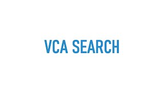 How to use the VCA Search