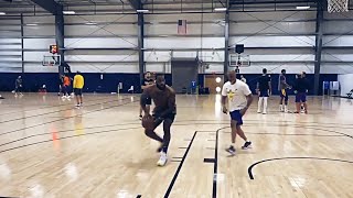 LEBRON JAMES WORKOUT BEFORE GAME 5 OF THE NBA FINALS | LOS ANGELES LAKERS VS. MIAMI HEAT