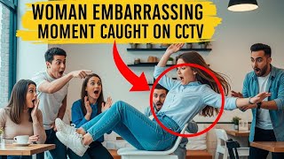 Women Embarrassing Moment Caught On CCTV 😂 Try Not To Laugh | Instant Regret Compilation #32.