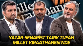 Tarık Tufan'ın Hayatını Etkileyen İsim... Yazar - Senarist Tarık Tufan Millet Kıraathanesi'nde