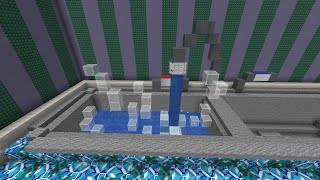 Manacube Weekly Creative Build Comp Overview, Theme Water Fall