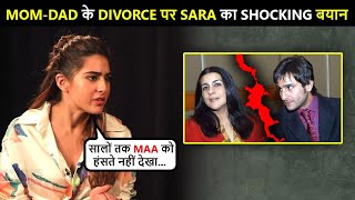 Sara Ali Khan's Shocking Revelation On Parents Saif Ali Khan And Amrita Singh's Divorce