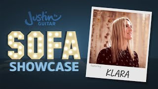 KLARA Kjellen on Justin's Sofa Showcase (ep.002) Songwriter Guitar Lesson Tutorial