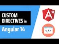 How to create custom directive in Angular 14?
