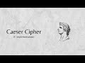 Caeser Cipher (C implementation)