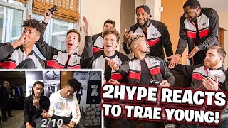 2Hype Reacts to Trae Young! BANK Basketball Shooting Challenge