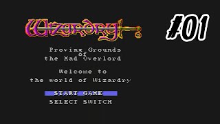 【ウィザードリィⅠ・Ⅱ・Ⅲ】#01 今までプレイしたことなかったSFC版のWizardryをプレイしてみたいと思う。【実況】