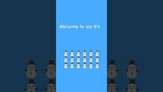 Welcome to ice it's