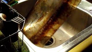 DIY How to Clean your Burnt Glass Pan- Kitchen Hack