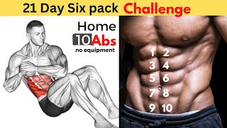 10 Pack Abs Exercise at Home