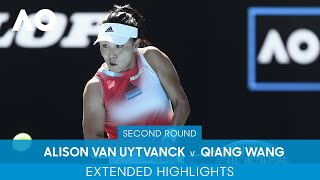 Alison Van Uytvanck v Qiang Wang Extended Highlights (2R) | Australian Open 2022