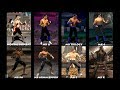 Mortal Kombat JOHNNY CAGE Graphic Evolution 1992-2015 | ARCADE PSX PS2 XBOX PC | PC ULTRA