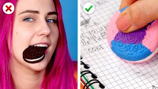 10 Awesome School Hacks That Are Simple But Handy! DIY School Crafts And More