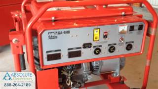 Professional Portable Generator Multiquip GA6-HR Hits A Home Run