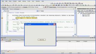 Visual Basic Video Tutorial - Volume 1- Lesson 07: Set Break Point