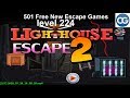 [Walkthrough] 501 Free New Escape Games level 224 - Ligh house escape 2 - Complete Game