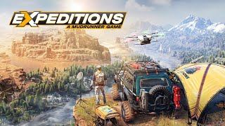 Expeditions: A MudRunner Game #44 серия Карпаты  : Каменный лик.