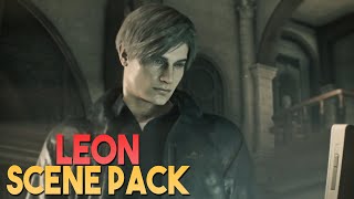 Leon Kennedy Scene Pack || 1080p || Resident Evil 2 Remake