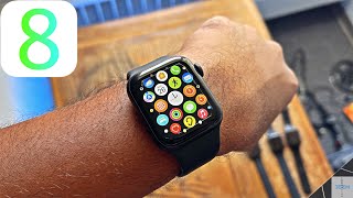Watch OS 8 On Apple Watch Series 5 (Review)
