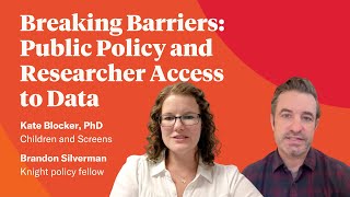 Breaking Barriers: Public Policy and Researcher Access to Data
