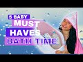 Newborn Baby Bath Essentials 2025 | Affordable Amazon Baby Bath Must Haves for First Time moms!