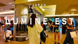 Lumine Est 4K Walking Tour (Tokyo Japan)- Tour with Captions \u0026 Immersive Sound,