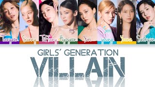 Girls' Generation (소녀시대) Villain HAN/ROM/ENG Color Coded Lyrics