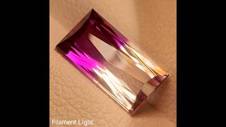 ネオンピンクシザースの煌めきがたまらない / Bi-Color Quartz (Amethyst) 2.09ct