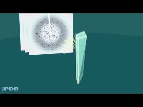 How is crystal size determined?