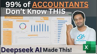 DeepSeek AI + Excel: Automate Your Expense Tracking with This Interactive Dashboard!