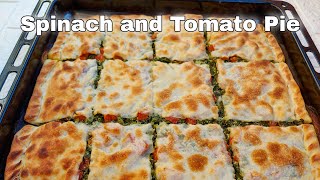 Pite recipe / Best spinach and tomato pie / Pita / Pite me spinaq dhe domate, recete e gjyshes