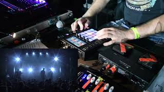 Lighting a metal band using the Wolfmix / wmx1