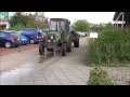 water sproeien met de fendt 305 ls examenstunt