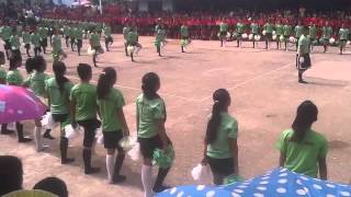 Cavaliers cheerdance in kananga national high school grade 7