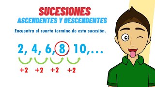 SUCESIONES ASCENDENTES Y DESCENDENTES Super facil - Para principiantes