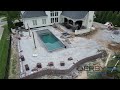 Stunning Pool and Outdoor Living Space construction Start to Finish