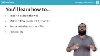 Importing data in Python (Part 2)
