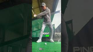 WEIGHT TRANSFER/重心轉移🏌️‍♂️⛳️#golfswing #golftip#高爾夫球教學 👍