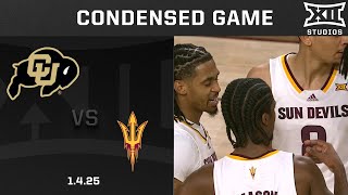 Colorado vs. Arizona State Condensed Game | 2024-25 Big 12 Men's Basketball