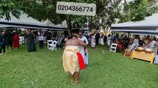 Adwoa Y Agyei Adowa group in a fantastic Adowa performance