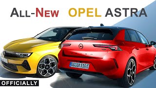 New Opel Astra L 2022 - First Look at Hybrid Astra from Official Presentation in July 2021