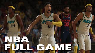 NEW YORK KNICKS vs INDIANA PACERS  GAMEPLAY PS5 { 4K ULTRA HD }