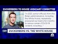 Mark Zuckerberg says White House ‘pressured’ Meta to ‘censor’ Covid-19 content