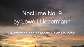 Nocturne No. 9, op. 97, by Lowell Liebermann