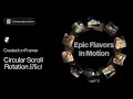 Create a Circular Scroll Rotation Effect in Framer