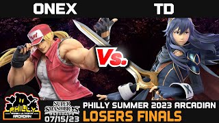 Philly Summer 2023 Arcadian - SSBU - Losers Finals - Onex vs. TD